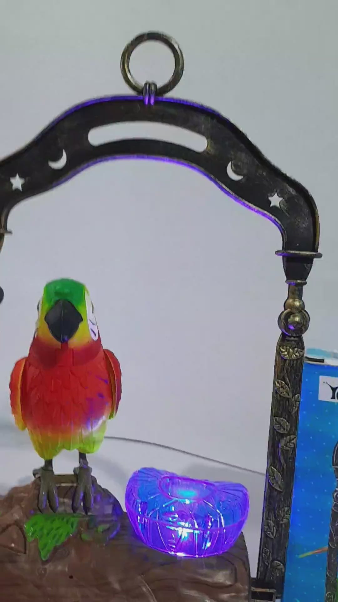 Plastic parrot toy for kids