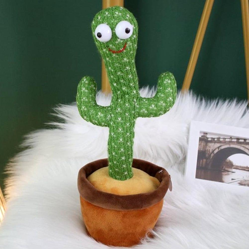 Musical Dancing cactus plush Toy for kids -1pc Perfect for boys and girls Age 1-10